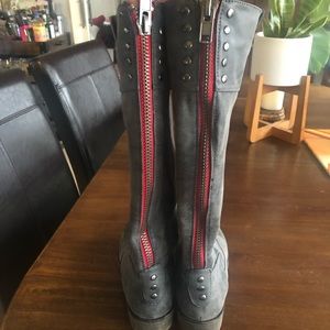 Madden Girl gray boots